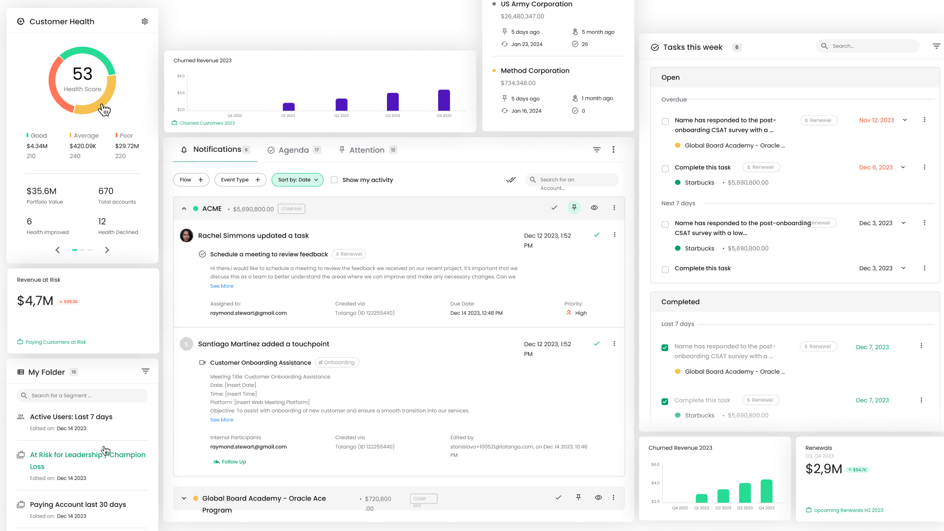 Widget library — all building blocks in one view